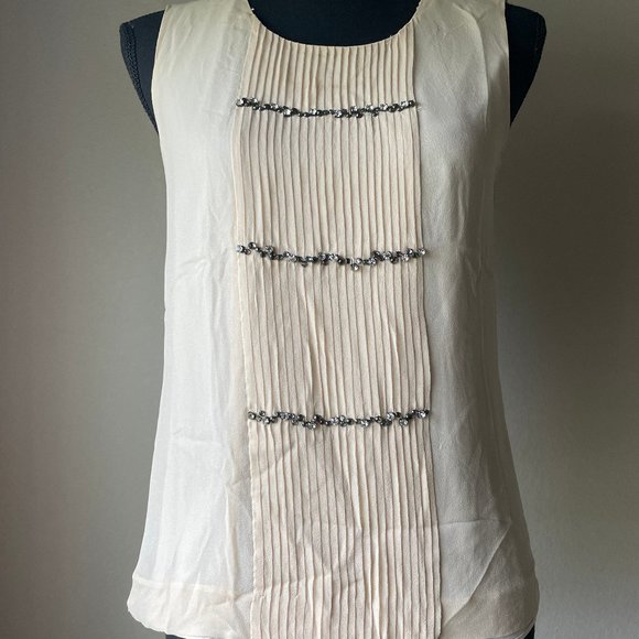 J.CREW Silk Sequin Sleeveless Blouse - Picture 8 of 8